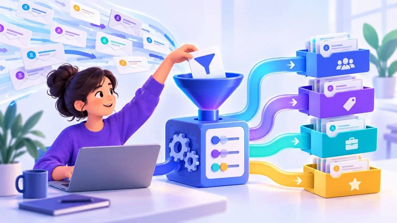 איך לסדר פניות מלקוחות ב־Gmail בעזרת תוויות ומסננים