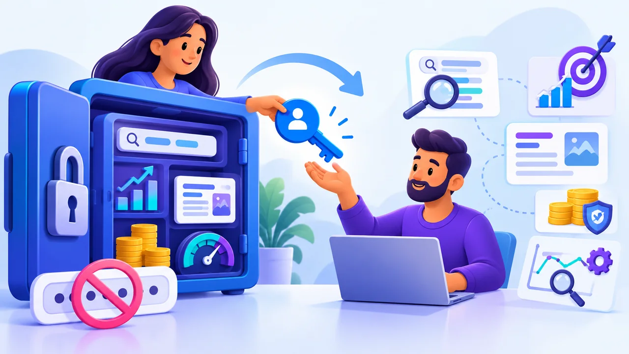 איך לתת גישה למנהל קמפיינים ב־Google Ads בלי למסור סיסמה